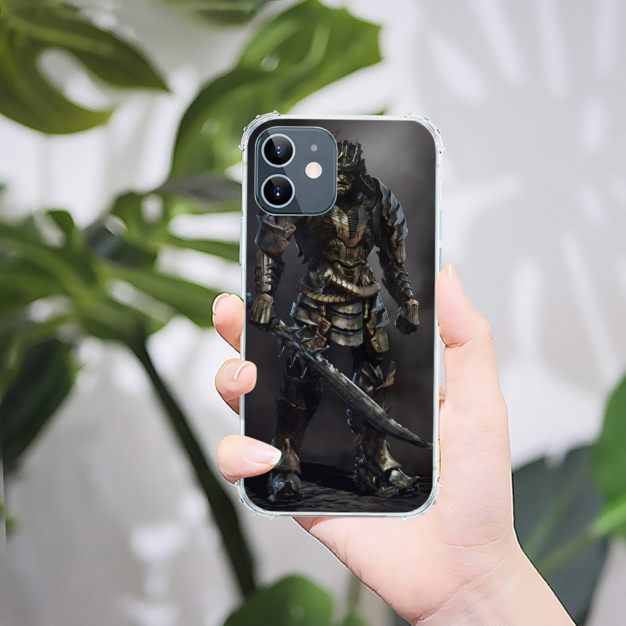 （画像用） Transformers トランスフォーマー 【iPhone 12シリーズ対応】透明スマホケース（クリアソフトケース）